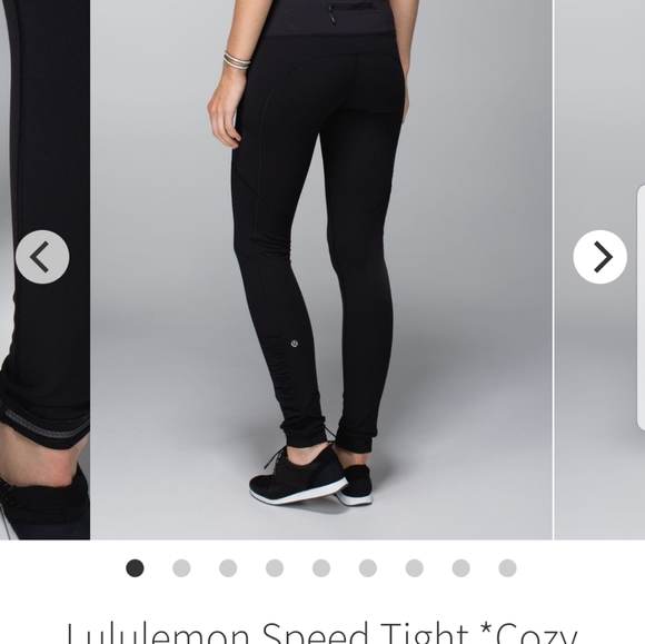 Lululemon Speed Tight *Cozy - Picture 2 of 8